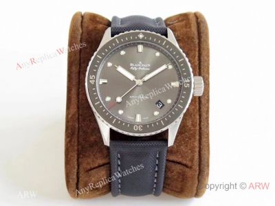 Best 1:1 Copy Blancpain Fifty Fathoms Bathyscaphe 1315 Gray Dial Watch